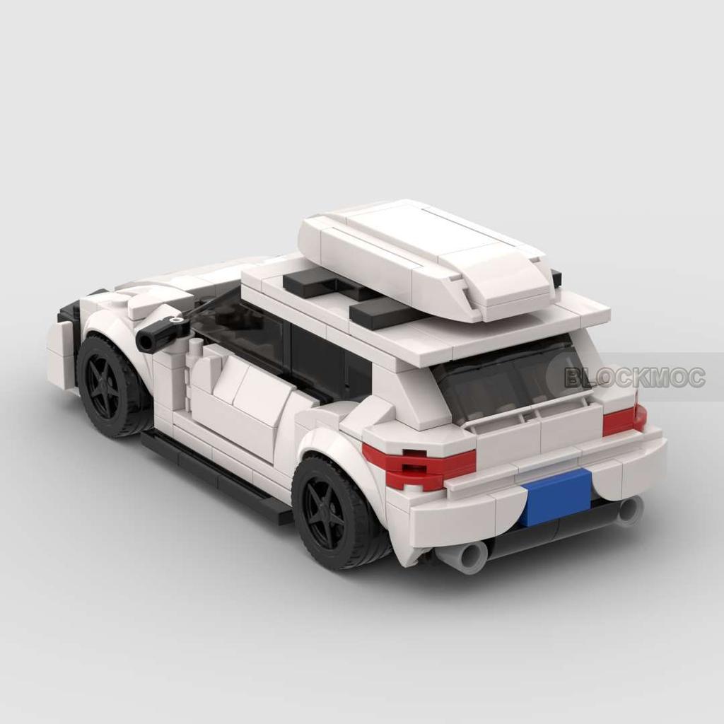 MOC MK1 T1 Кабриолет Универсал Спортивный Автомобиль Внедорожник Автомобиль Строительные Блоки Кирпич Гонки Креативный Суперкар Детские Игрушки Подарок