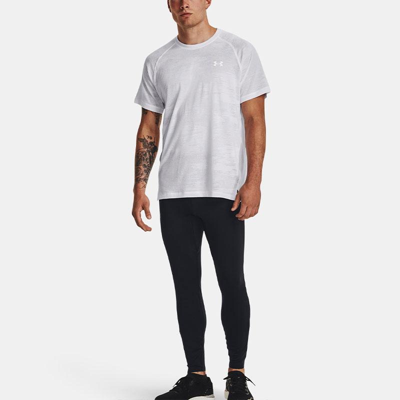 Under Armour Мужские леггинсы Qualifier Elite, черные 1379296-001