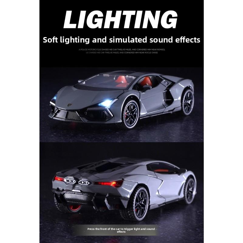 Lamborghini Alloy Car Model 1:32 Scale With Light Sound Function For Collectors And Hobbyists