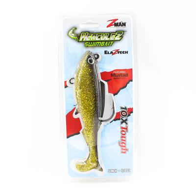 Zman Мягкая приманка Herculez Swimbait 5 дюймов Gold Rush (5193)