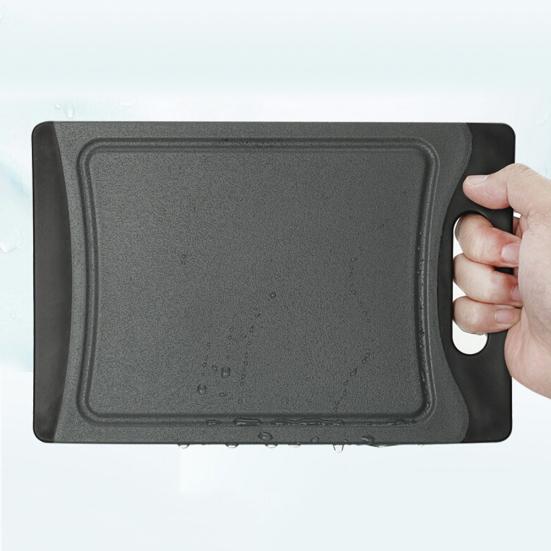 Plastic Cutting Chopping Non-Slip Board Fruit Vegetable Cook Block Kitchen Tool