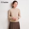 Fanzhen Women's 100% Cashmere Mock Neck Sweater