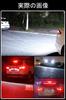 S25 LED Double Explosive White Back Lamp, Built-in Canceller, 180 Degree Step-Off Pin, BAY15D