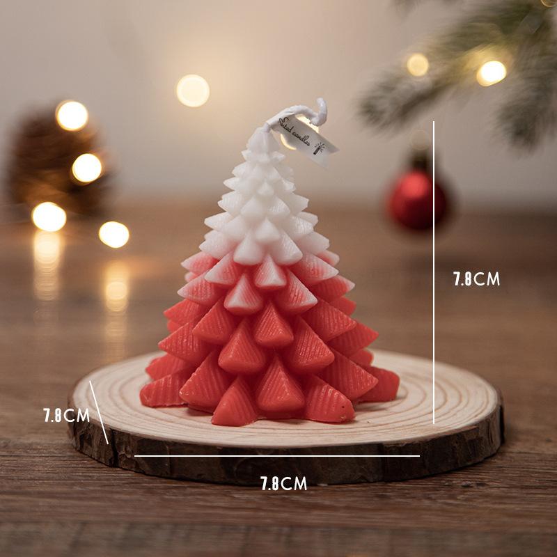 Ins Christmas Tree Aromatherapy Candle Home Creative Styling Candle Souvenir Christmas Gift