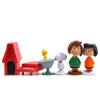 12 шт. Японский мультфильм Peanuts Снупи Чарли Салли Вудсток Мини-фигурка Модель Игрушки Миниатюрные Люди для Торта Коллекционные Реквизит