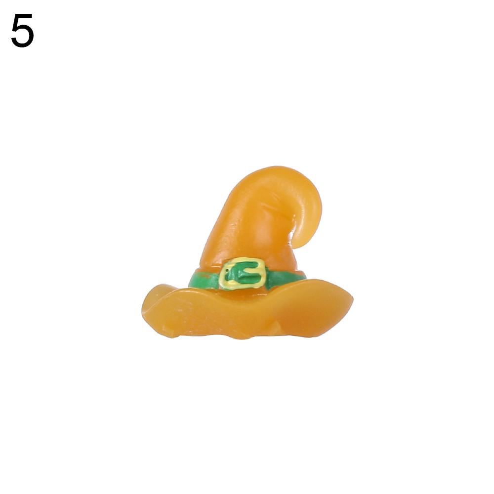 1Pcs Ghost Garden Decorations Miniature Figurines Cute Micro Landscape Ornaments Halloween Decor Halloween Ornaments Resin Craft