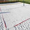 6x Beach Volleyball Lines Equipment Portable 8M Long Red Lines Marking Court Marker for Sand Training Beach Party Outdoor Sports