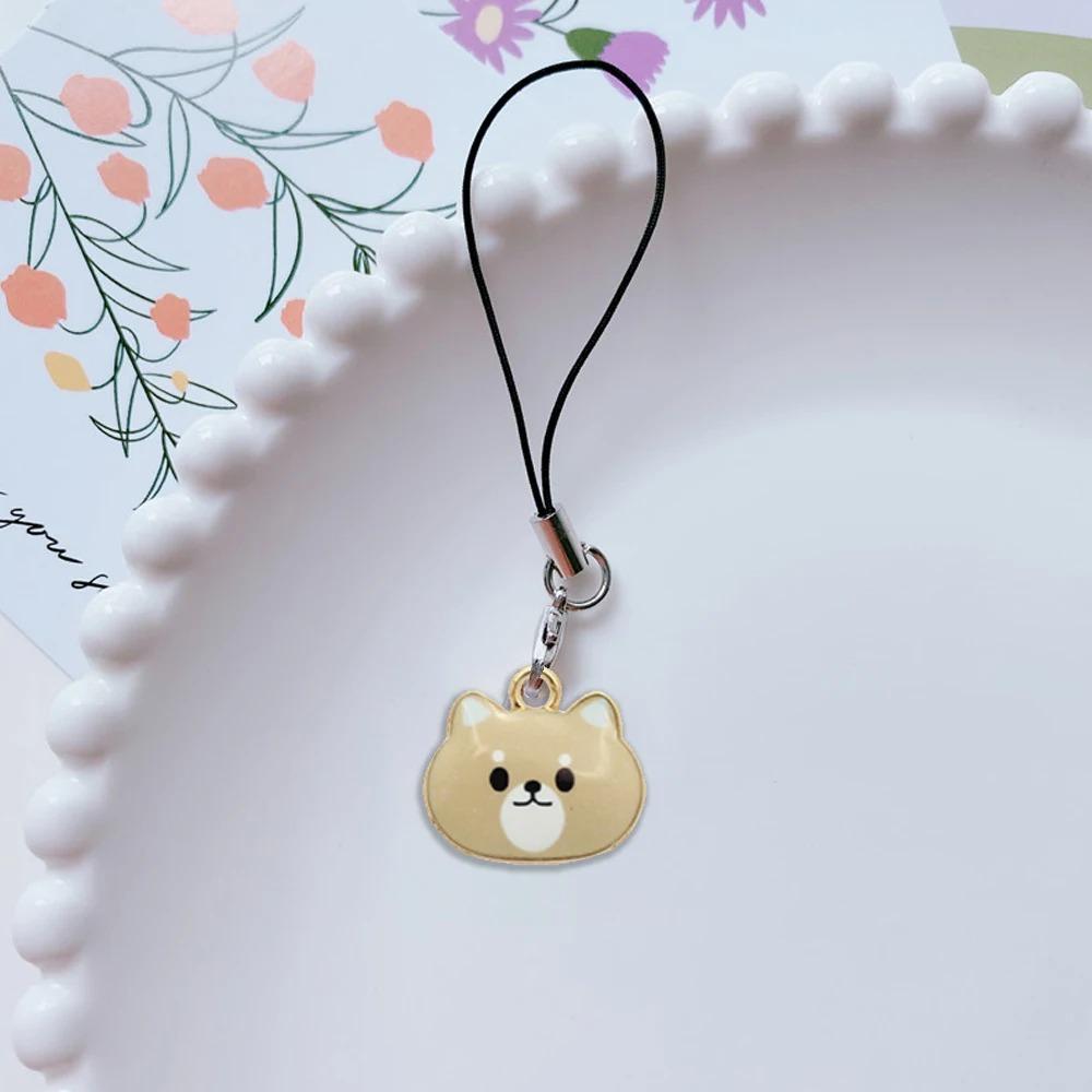 Charm Cat Phone Strap Ornaments Animal Phone Pendent Cellphone Rope Cat Phone Lanyard  Bag Pendant