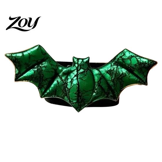 Holiday Showcase Hanging Props Halloween Bat Curtain Tieback, Glossy Window Drapes Holder, Gothic Tiebacks Drapery Holdback for Home Theme Party