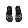 Puma Leadcat 2.0 Shower Slide Allover Print Unisex Sneakers Black White 388284-01