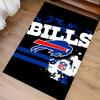 Buffalo Bill LOGO Print Area Rug - Soft, Washable Non-Slip Indoor Mat for Office Chairs, Living Room, Home Office Decorative Rug
