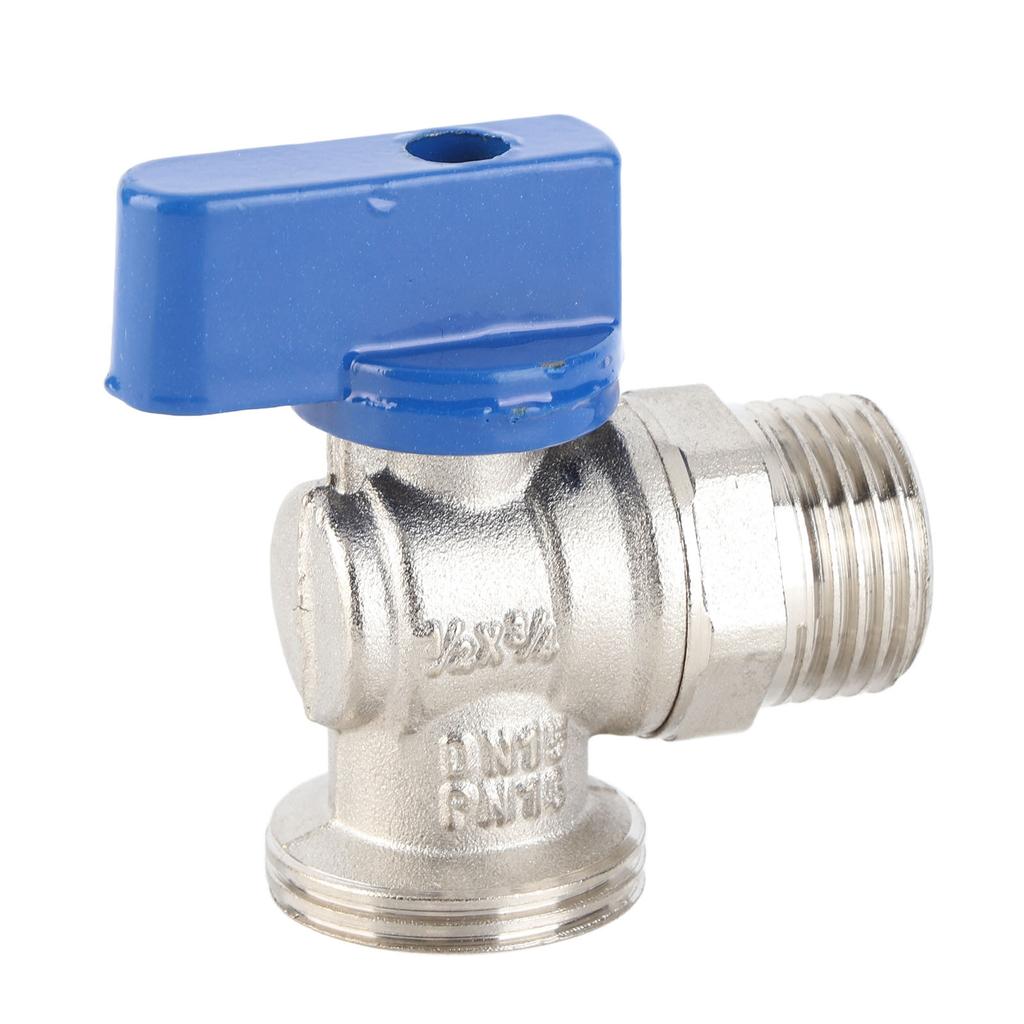 Угловой запорный клапан G12 DN15 наружная резьба x G34 DN20 наружная резьба латунный шаровой кран четверть оборота