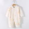 2025 New Pure Cotton Baby Jumpsuit for Spring, Autumn, and Winter - Newborn Toddler Inner Wear