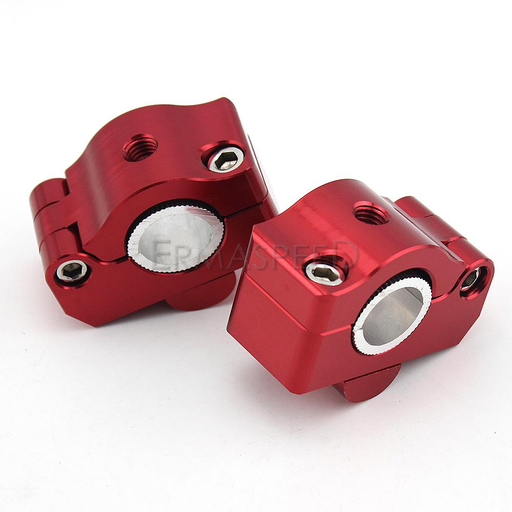 Алюминиевые стойки для руля мотоцикла с ЧПУ, универсальные 22 мм 28 мм, ручки для увеличения высоты, зажим для крепления на велосипеде для бездорожья MT09