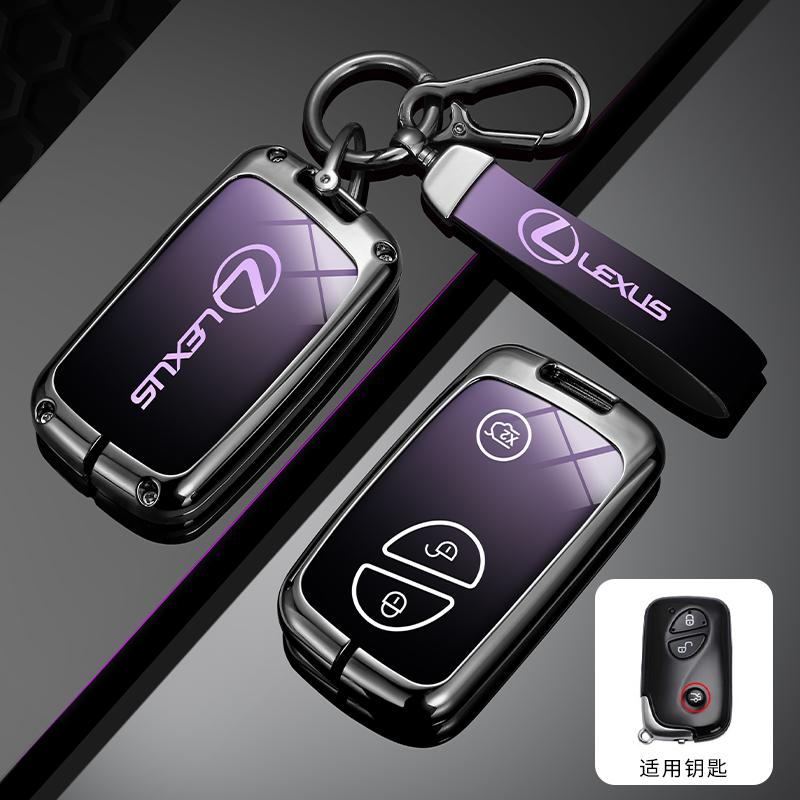Interior Stickers Car Key Case Cover Key Bag Shell Keychain For Lexus CT200h ES 300h IS250 GX400 RX270 RX450h RX350 LX570 Key PrMI8