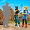 25СМ Dragon Ball Z Андроид 17 18 Аниме Фигурка Андроид 18 ПВХ Фигурки Действия Коллекционная Модель Игрушки для Детей Рождественские Подарки