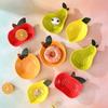 BRCartoon Fruit Platter Candy Bowl Porcelain Sauce Dish Orange Seasoning Appetizer Tableware Dipping Sauce Seasoning Small PlatesEY