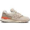 New Balance NB 997 Ретро Тканевые Низкие Кроссовки для Марафона Женские кроссовки Бежевые WL997HSB