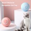 Interactive Cat Rolling Ball Toy Motion Activated Automatic Moving Smart Ball USB Rechargeable Pet Bouncing Ball for Small/Medium/Large Cats Dogs