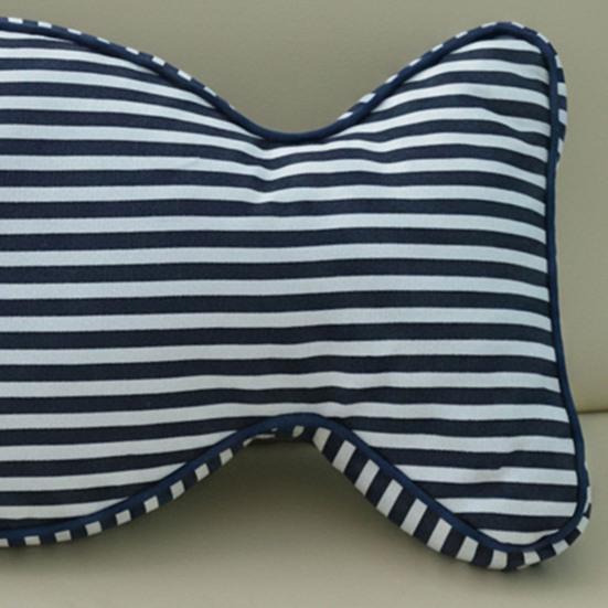 Морская рыба Холщовая подушка Полосатая подушка в форме рыбы Набивная плюшевая игрушка Подушка для обнимания Подкладка для спины Диван Спальня Гостиная Украшение