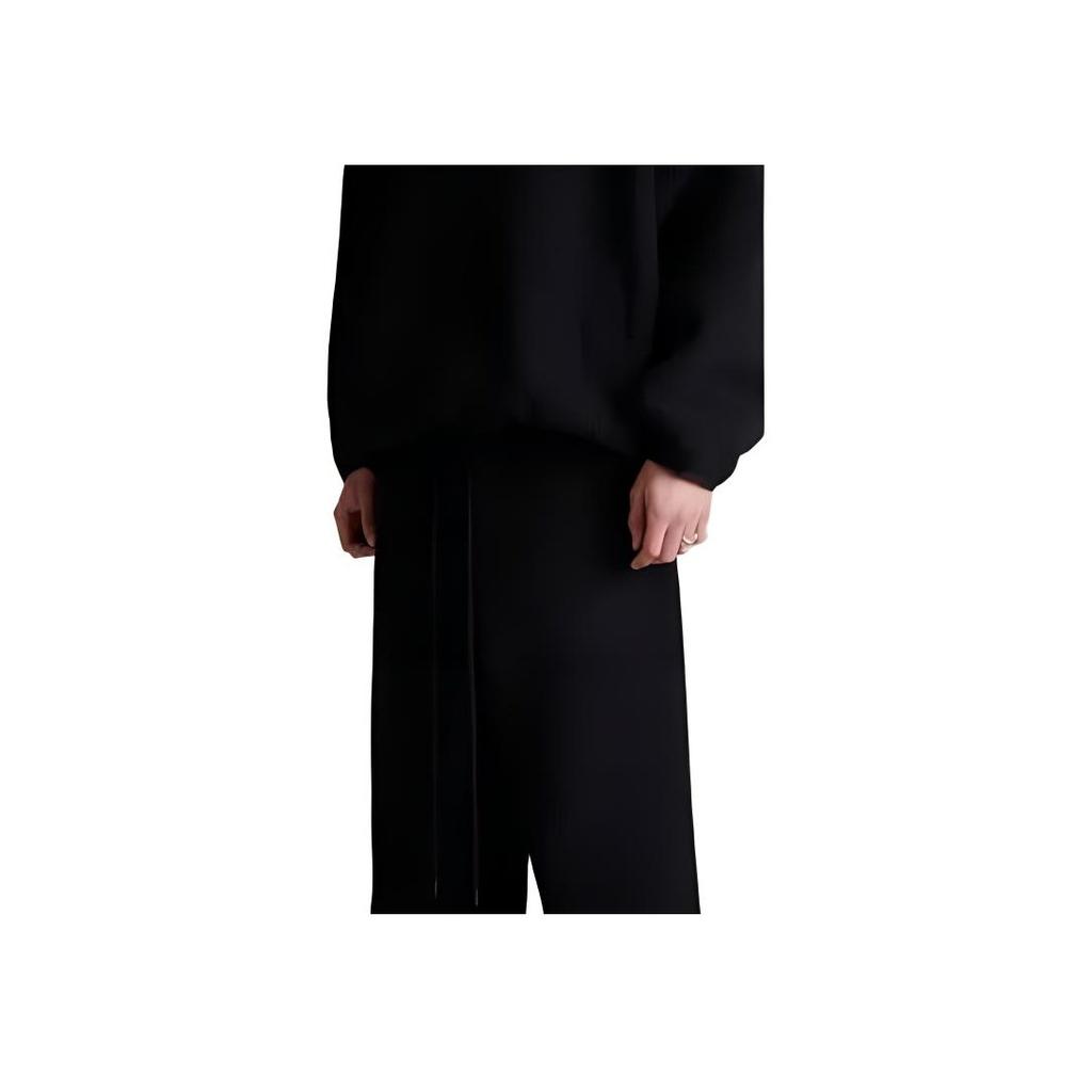 Fear of God Мужские флисовые брюки Essentials Polar Black Bottoms 130SP244254F
