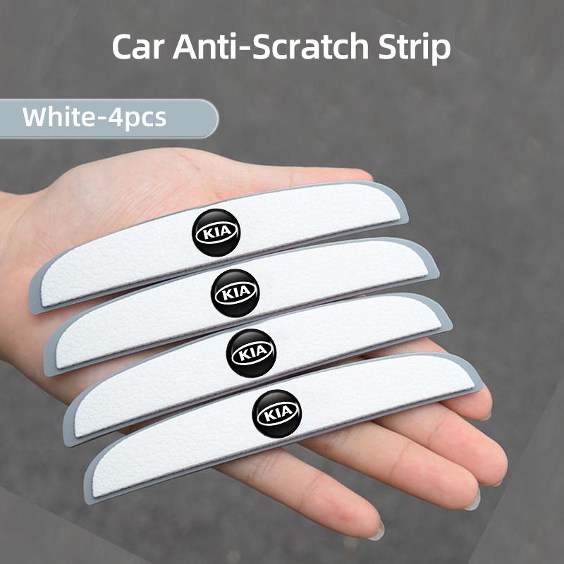 4pcs Car Door Edge Protector Guards Anti-collision Stickers For KIA Xline Sportage Optima Ceed Soul Picanto Stonic WR8