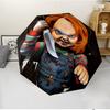 Модный складной зонт Chucky с автоматическим открытием/закрытием. Портативный и складной, идеально подходит для подарка, путешествий и повседневного использования.