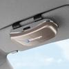 Car Emblem Sun Visor Glasses Case Sunglasses Storage Gift Box For VW Golf Tiguan GTI Jetta Passat T5 Polo Touran Scirocco Arteon ze1