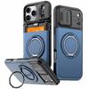 Роскошный кошелек-чехол для iPhone 17 16 15 14 13 12 Pro Max 17E 16E 17Pro iPhone17 Ударопрочный броневой и с держателем-подставкой для карт Чехол