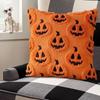 Halloween Ghost Pumpkin Pillowcase Comfortable Ghost&Pumpkin Pillow Cover Throw Pillow Cover for Couch Sofa Bedroom Home Decor