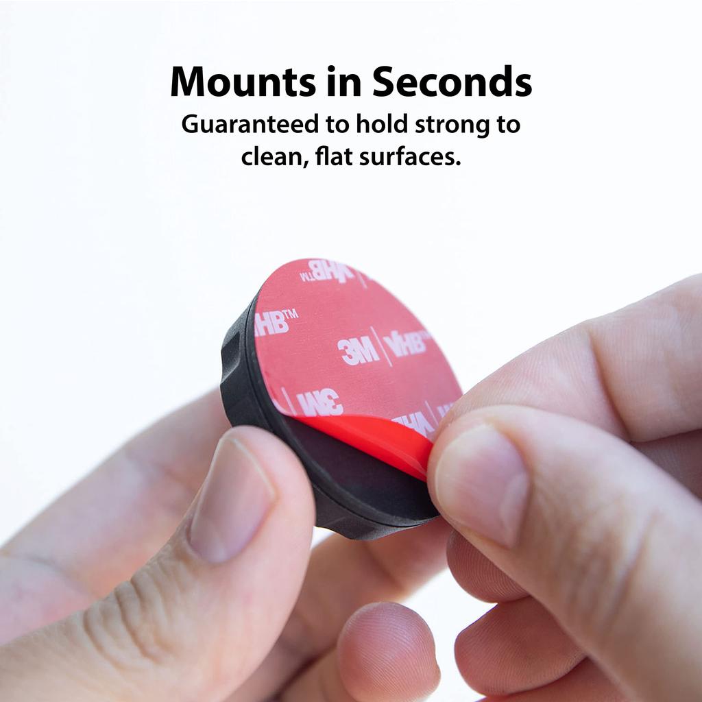 Elevation Lab TagVault™ Surface AirTag Adhesive Mount - The Original Waterproof AirTag Stick-on Holder