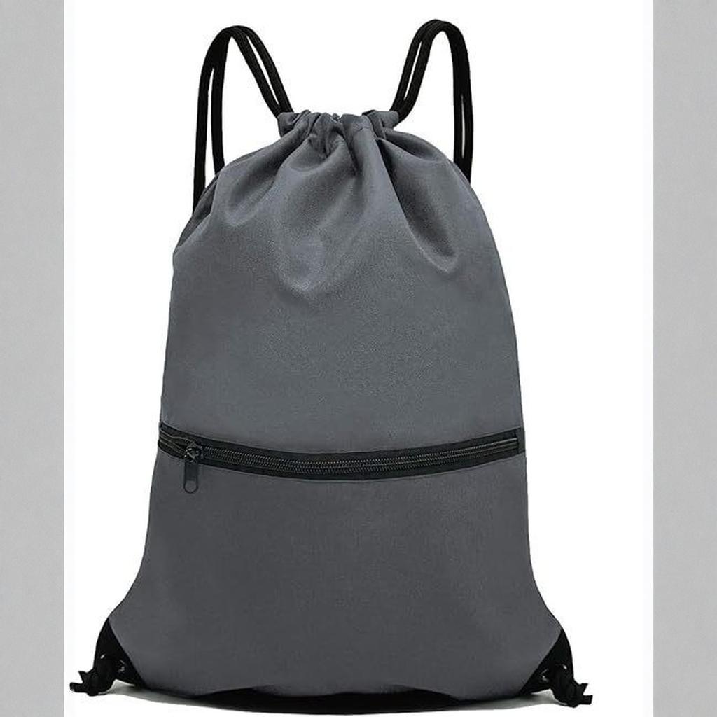 Sport Drawstring Pocket Backpack Men's and Women's Fitness Backpack Lightweight Basketball Bag Oxford Zipper Bag