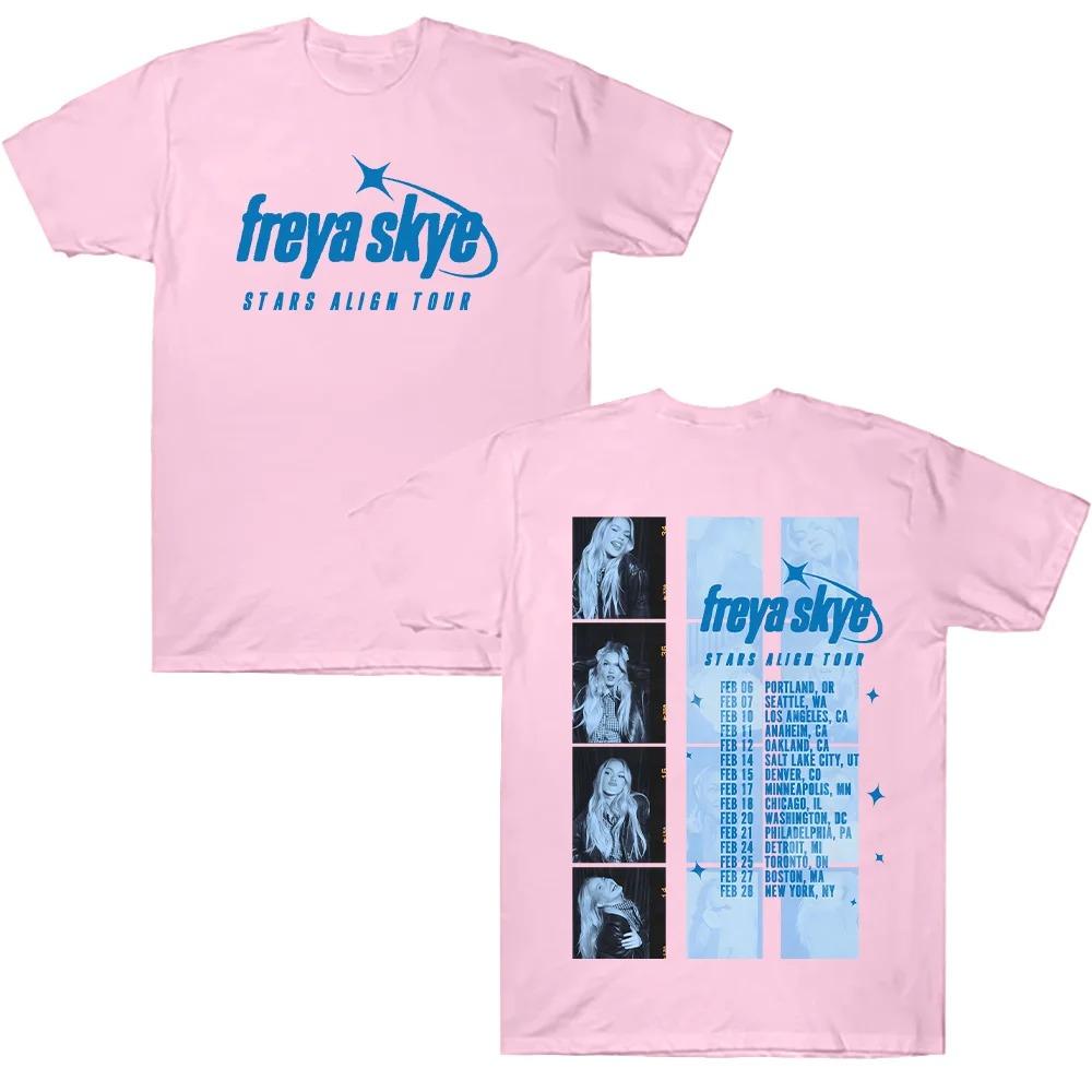 Freya Skye Stars Align 2026 Summer Tour Concert Tee  Unisex HighQuality 100 Cotton Soft Graphic UK Pop Singer Merch