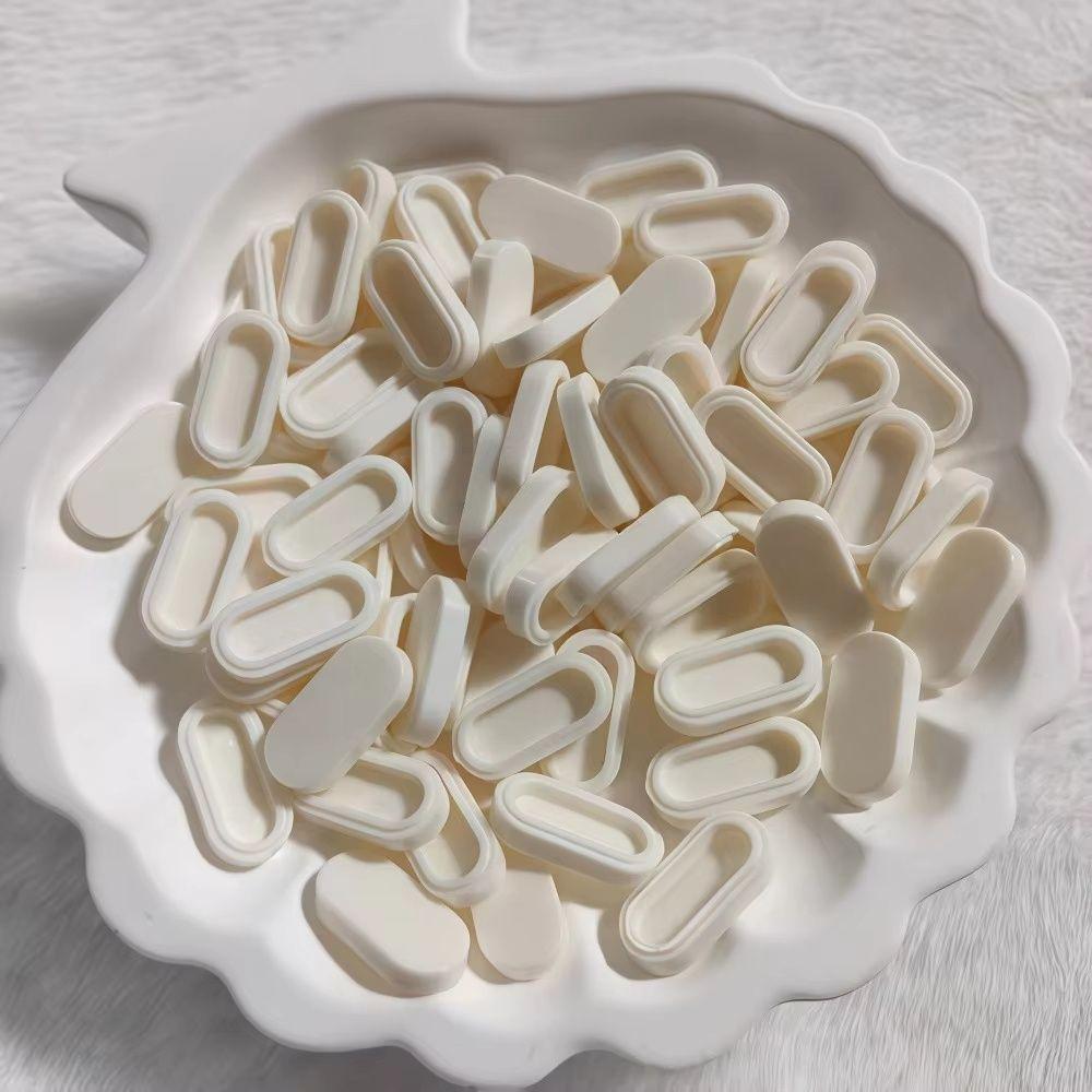 100g Small Granules Beads Filler Oval Indented Stuffing Building Blocks Craft Accessories