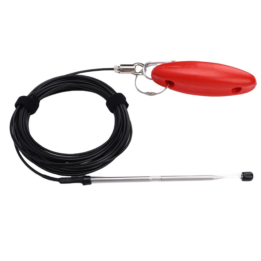 Fishing Stringer 500lbs Stainless Steel 26.2ft Fish Holder Stringer Prevent Tangling with Floater for Big Fish Outdoor