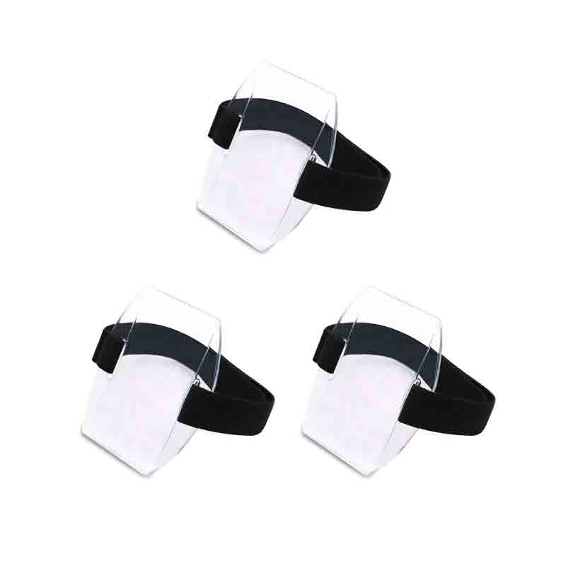 Универсальный держатель для ID-карты Пластиковый держатель для карт из ПВХ Водонепроницаемый Отражающий Прозрачный бейдж-держатель Эластичная повязка на руку Для плавания и спорта