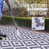 2025 PP Plastic Straw Rug Premium Carpet Stain Resistant Waterproof Home Decor Full Living Room Carpet Bedroom Bedside Rugs 1PC
