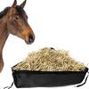Horse Corner Feeder Hay Feed Bag Feeding Organizer Deep for Equine