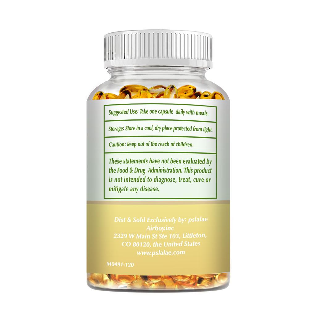 Sunflower extract capsules, each serving contains 1200 mg, a potent formula suitable for both men and women.