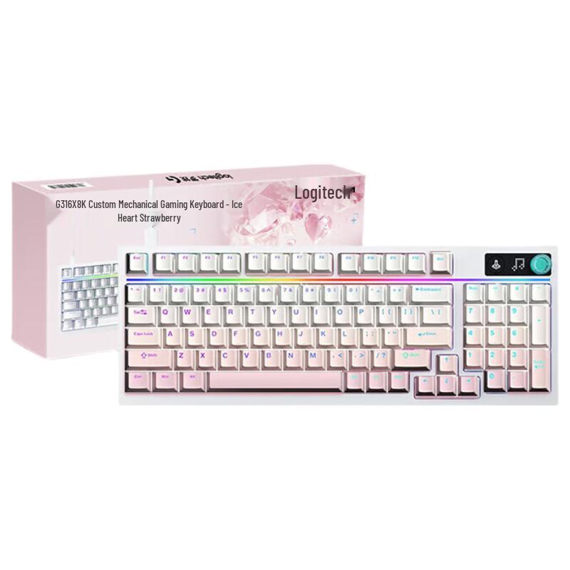 Logitech G316X RGB Механическая игровая клавиатура с возможностью горячей замены