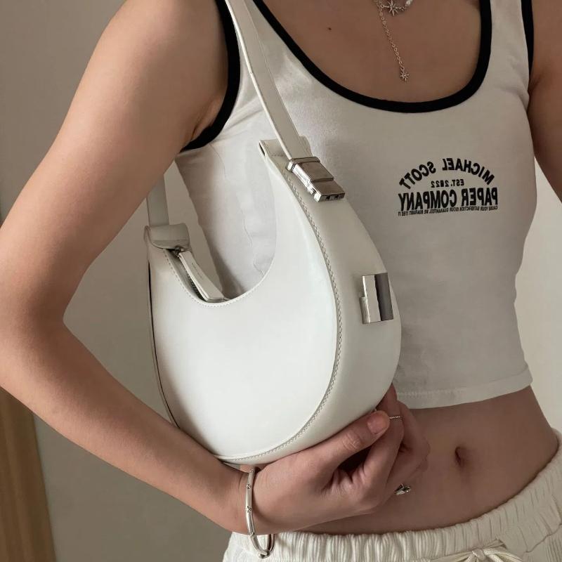 Роскошные дизайнерские сумки на плечо для женщин, сумка-хобо в форме полумесяца, женская модная брендовая сумка подмышками, маленькая сумка-клатч из искусственной кожи, кошелек
