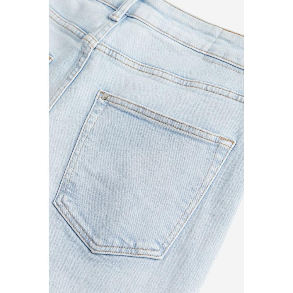 H M straigHt Regular Jeans ligHt deniM Blue