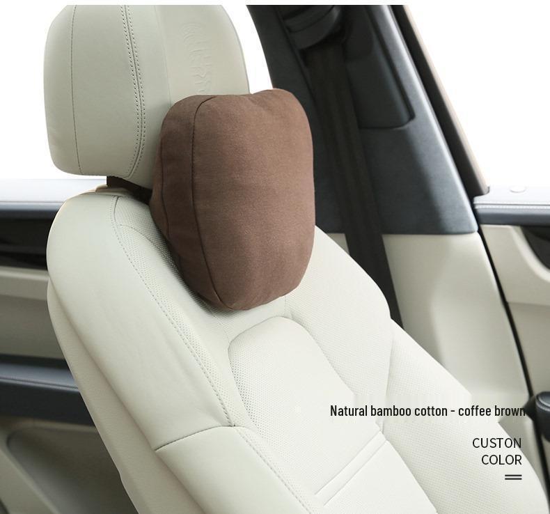 Mercedes-Benz, Maybach, BMW Car Neck and Headrest Support Pillows - Universal Cervical Spine Comfort
