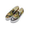 Vans Классические слипоны унисекс с изображением черепа, многоцветные, черные, истинно-белые VN0A5AO8640