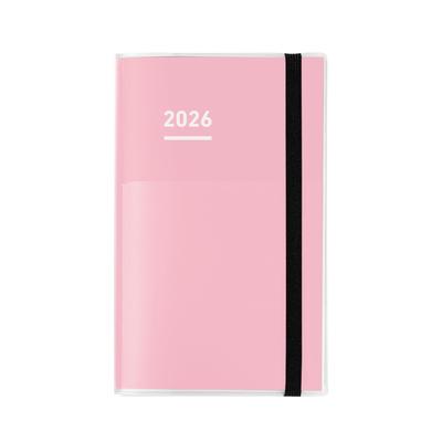 KOKUYO Планер Jibun Techo First Kit 2026 A5 Slim Розовый Ноябрь Ежемесячный/Еженедельный Ni-JF1P-26 (Начало в 2025 году)