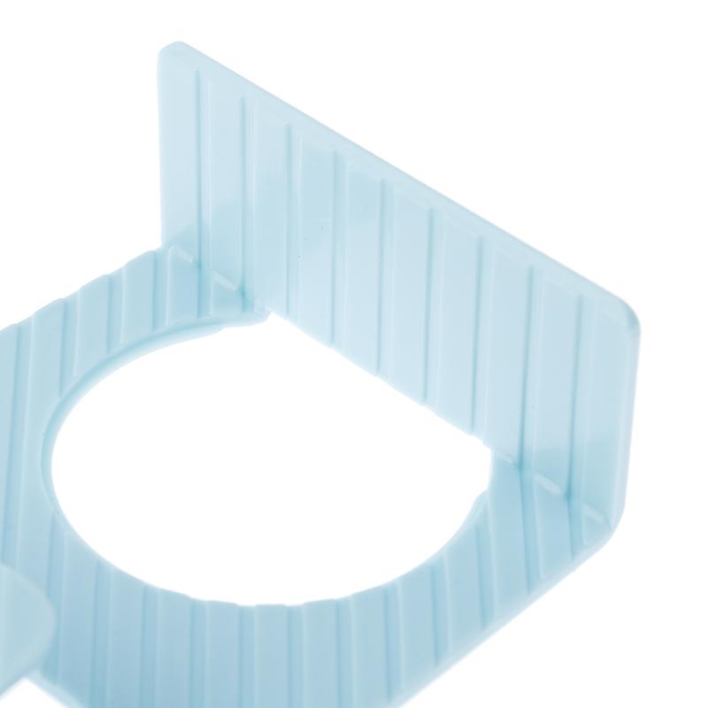 Пружинный инновационный дверной стопор надежно удерживает клиновой держатель открытой двери