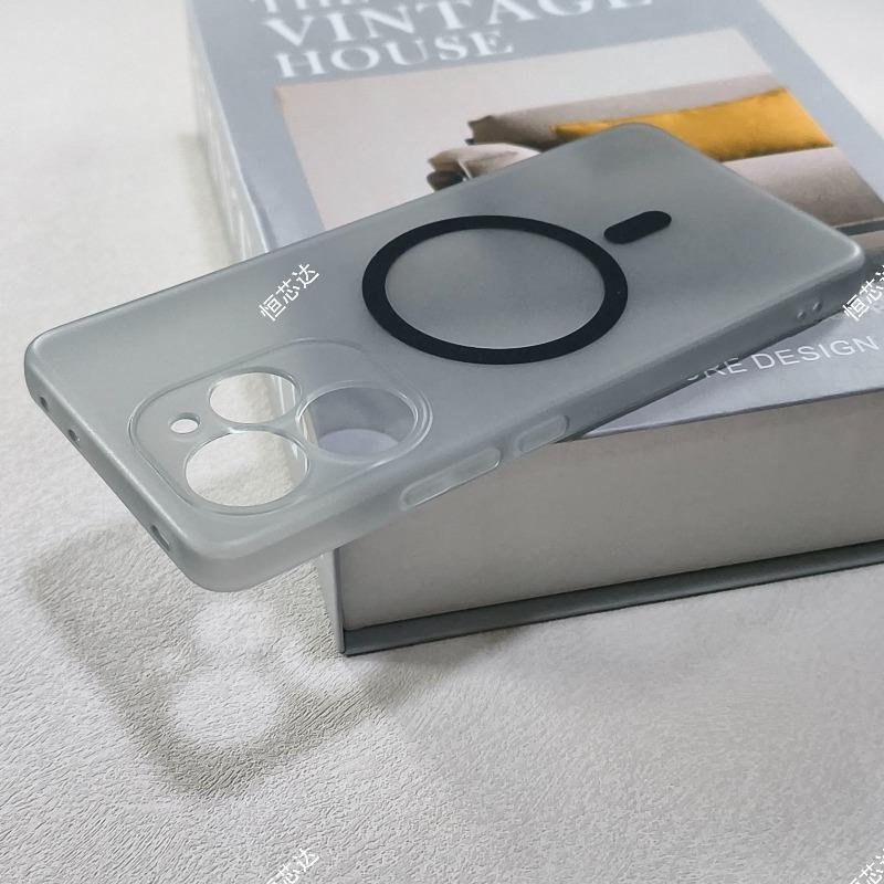 For Realme Neo 7 Turbo Case Fashion Magnetic TPU Soft Silicone Matte Transparent Cover For Realme Neo 7 Turbo Shockproof Bumper