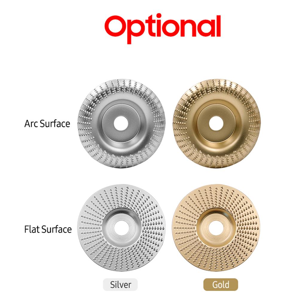 4 Inch Wood Carving Disc for Angle Grinder with 5/8-inch Arbor Wood Shaping Disc Angle Grinding