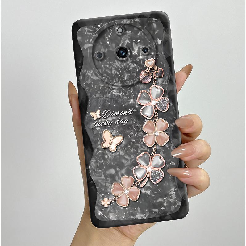For Realme 11 Pro+ Case RMX3740 RMX3741 Soft Silicone Flowers Back Cover For Realme 11 Pro Plus ProPlus Shockproof Phone Cases