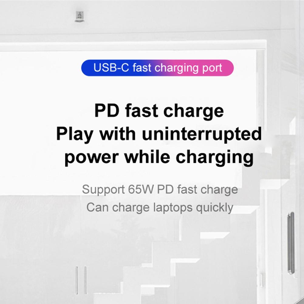 Type-c Hub USB-C To HDMI USB3.0 LAN Ethernet Docking Station Multi-Function USB C Hub Adapter PD Fast Charging For Macbook